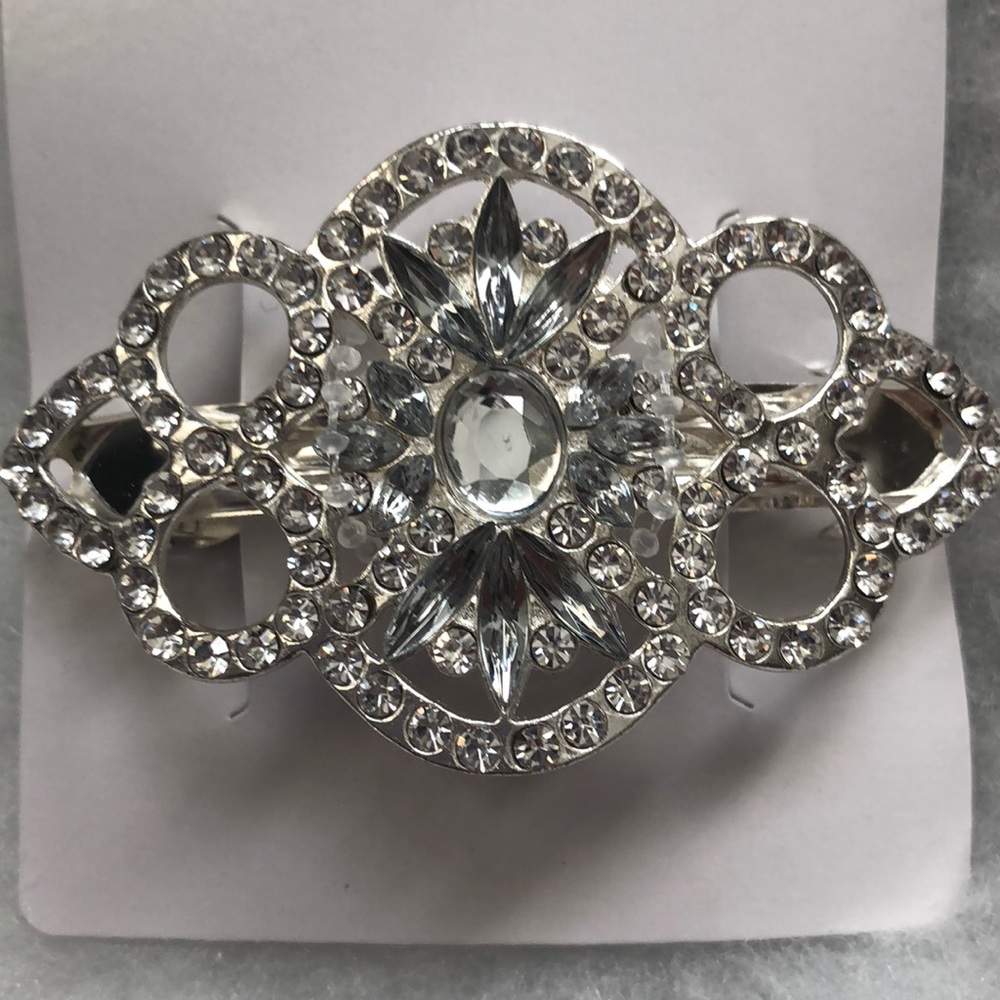 NWT PROM💎CRYSTAL FORMAL BARRETTE